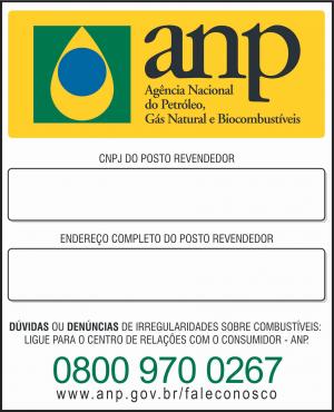 Adesivo ANP Revendedor Vinil 0.10mm 15x18cm 4x0 Laminação Fosca Corte Reto 