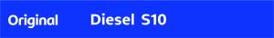 Adesivo Bico Diesel S10 Vinil 0.10mm 64x9cm 4x0 Laminação Fosca Corte Reto 
