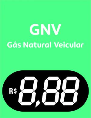 BA GNV Vinil 0.10mm Aplicado em Poliondas 3mm 100x130cm 4x0  Corte Reto 